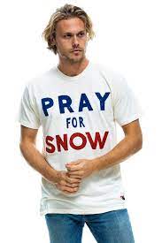 Aviator nation Pray For Snow Tee