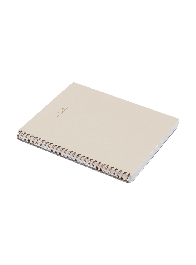 24-25 Year Task Planner: Natural Linen