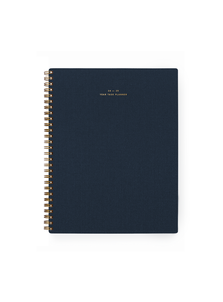 24-25 Year Task Planner: Oxford Blue