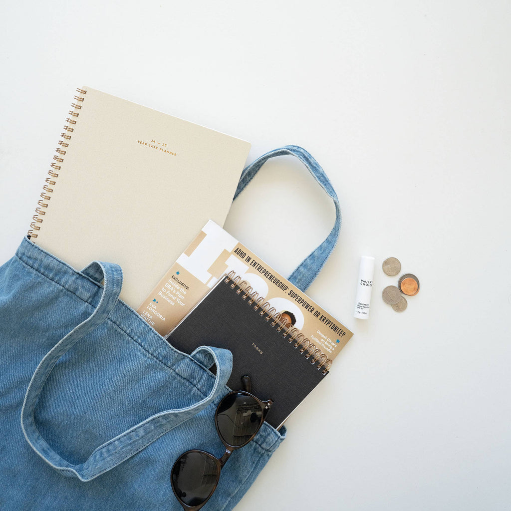 24-25 Year Task Planner: Oxford Blue