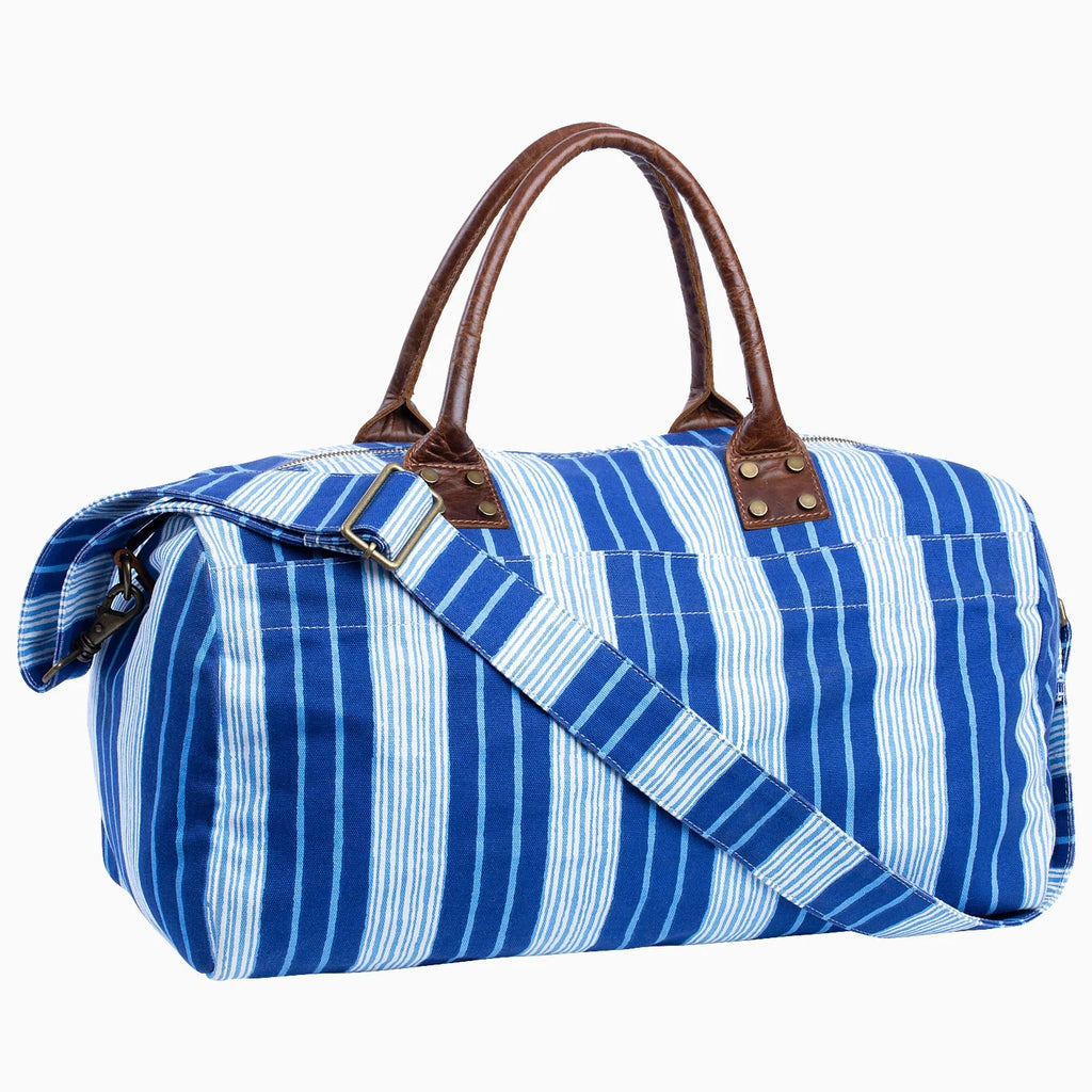 Vintage stripe Duffle Bag